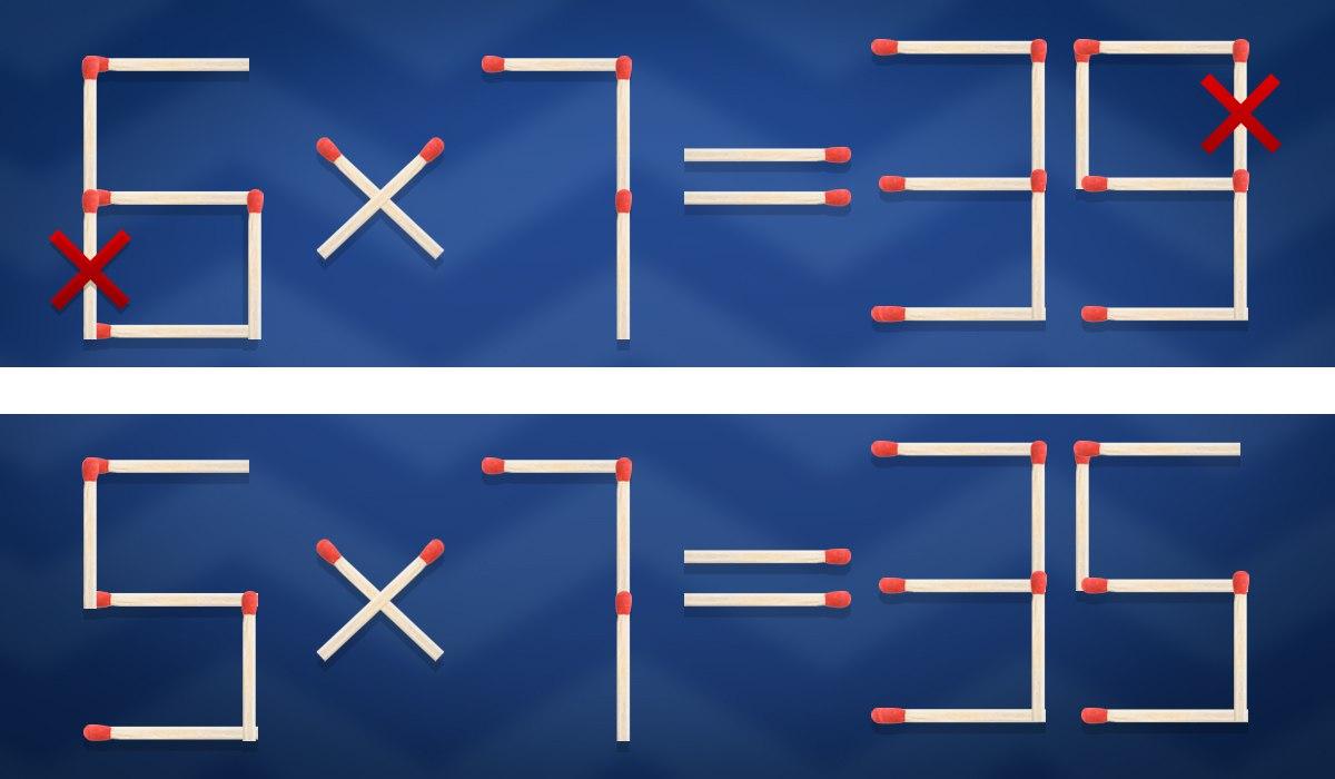 Tu je uvedené, ktorá zhoda a kde je potrebné ju presunúť, aby sa opravila rovnosť / koláž Moje / koláž Moje