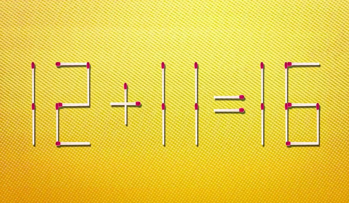 Zhodu preložte tak, aby bol matematický výraz na obrázku správny