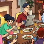 V obrázku rodinnej večere je skrytá chyba: za 19 sekúnd